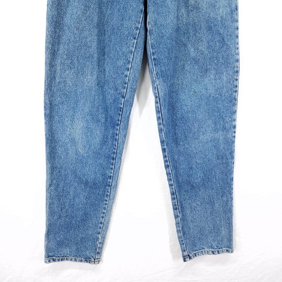 Vintage Jordache Mom Jeans Women Size 29 Pleated High Rise Tapered - Picture 12 of 14